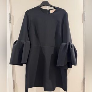 Roksanda Ilincic short black cocktail dress UK size 12 / US size 8 (medium)